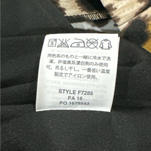 J. Crew Women's Animal Print Sleeveless Dress Size 00P - Picture 8 of 10